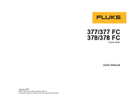 Thumbnail of document Manual - 378 FC Non-Contact Voltage True-rms AC/DC Clamp Meter